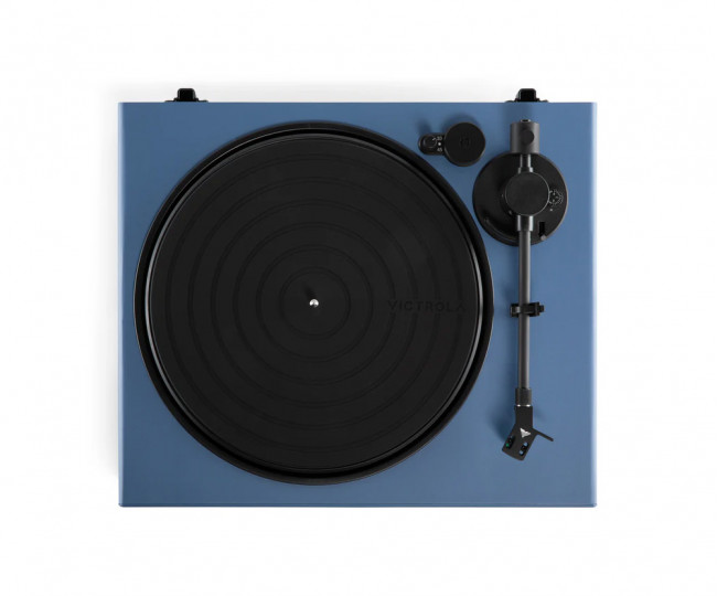 Програвач вінілових дисків Victrola Wave Bluetooth Turntable with Auracast Color: Matte Blue